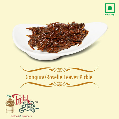 Gongura Pickle /Red Sorrel Leaves Pickle